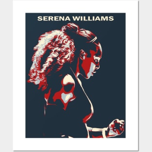 Serena williams modern art Posters and Art